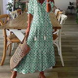 Bohemian Style Midi Dress