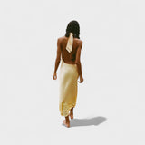 Satino Halter Dress