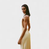 Satino Halter Dress