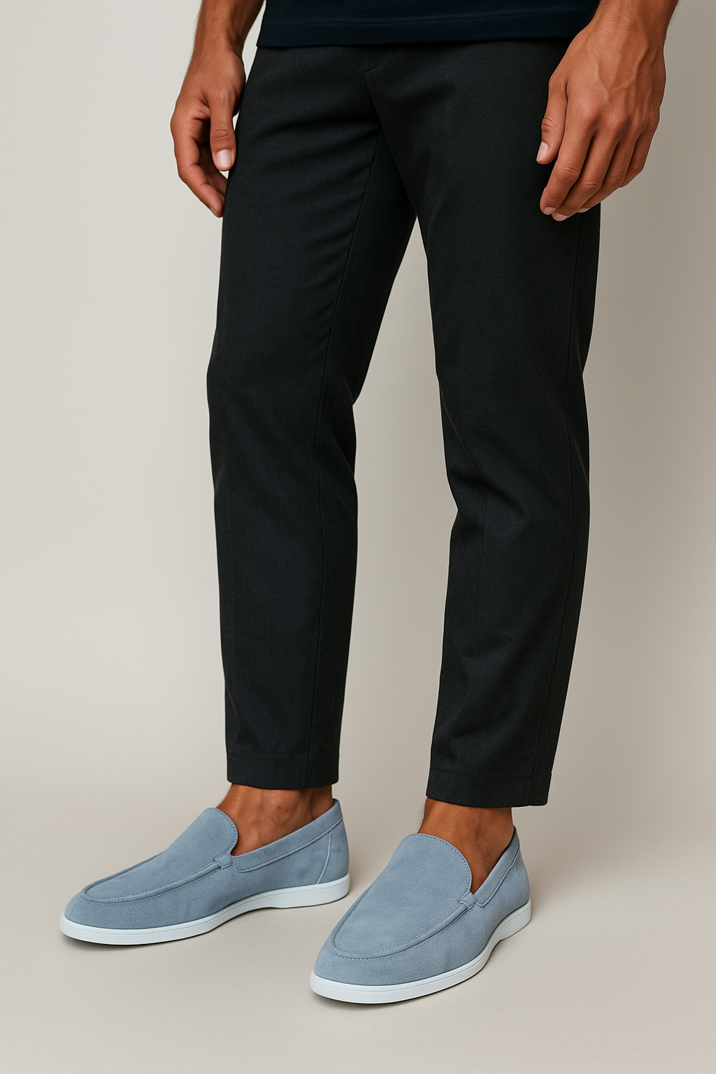Suede Moccasins (Juoda 2)