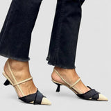 Stilingi slingback batai