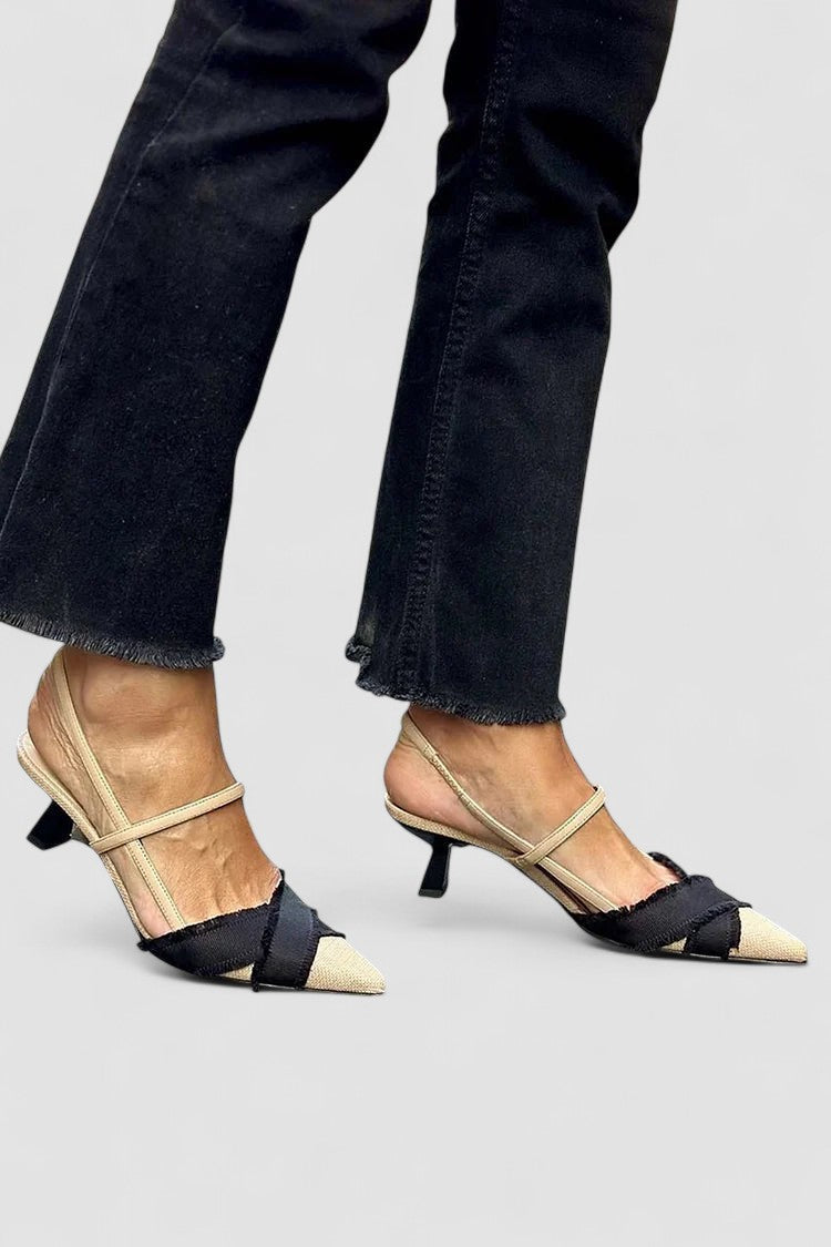 Stilingi slingback batai