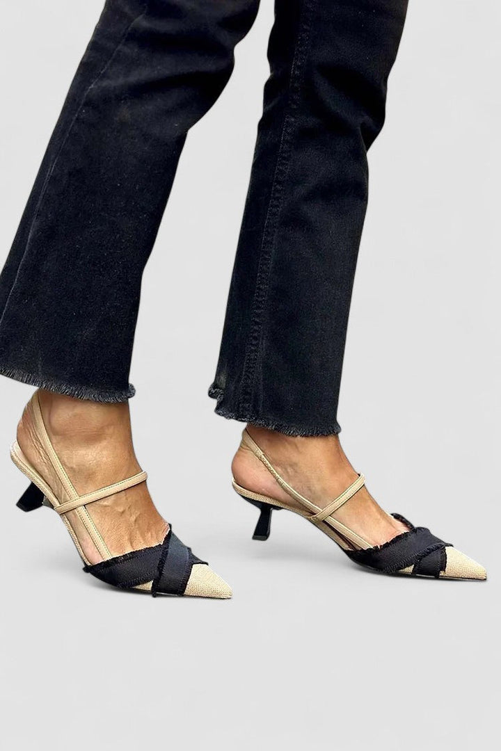 Stilingi slingback batai
