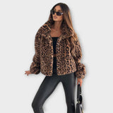 Leopard Print Blazer