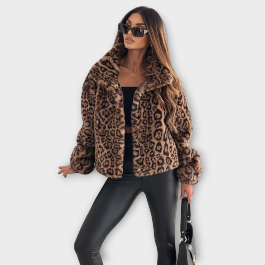 Leopard Print Blazer