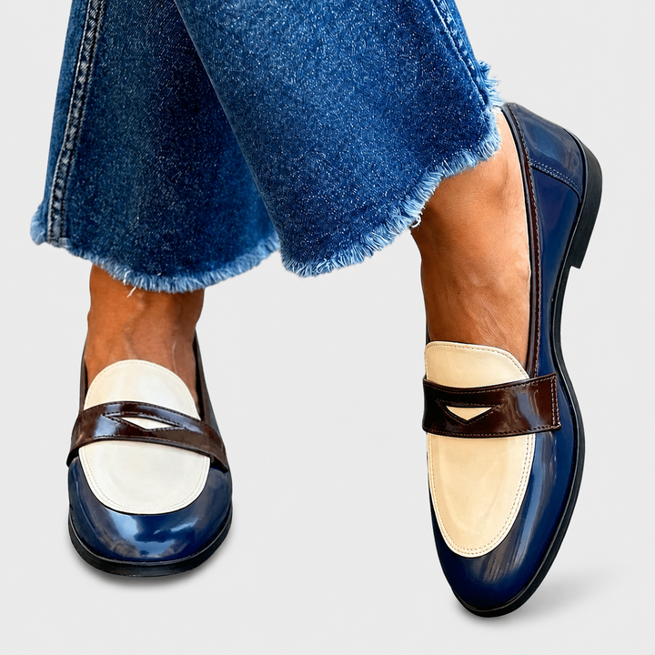 Nicole | Kontrastinės Loafer
