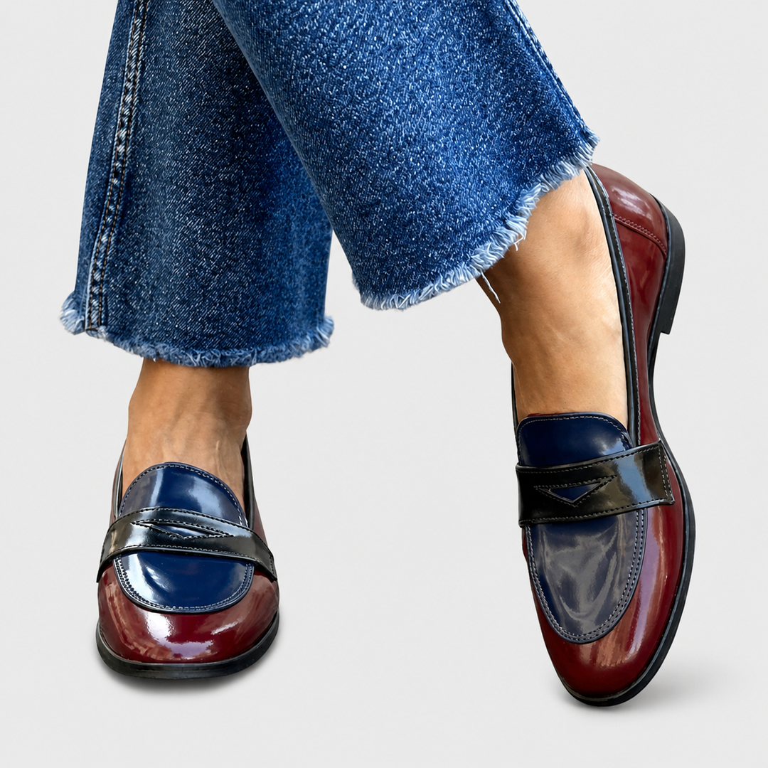 Nicole | Kontrastinės Loafer