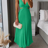 Midi Dress with Ruffles