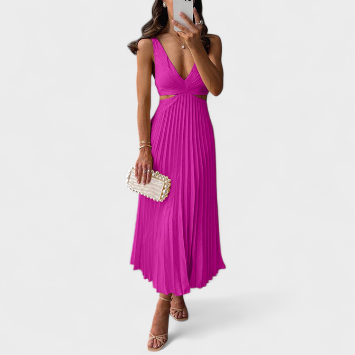 Midi Dress (Geltona)