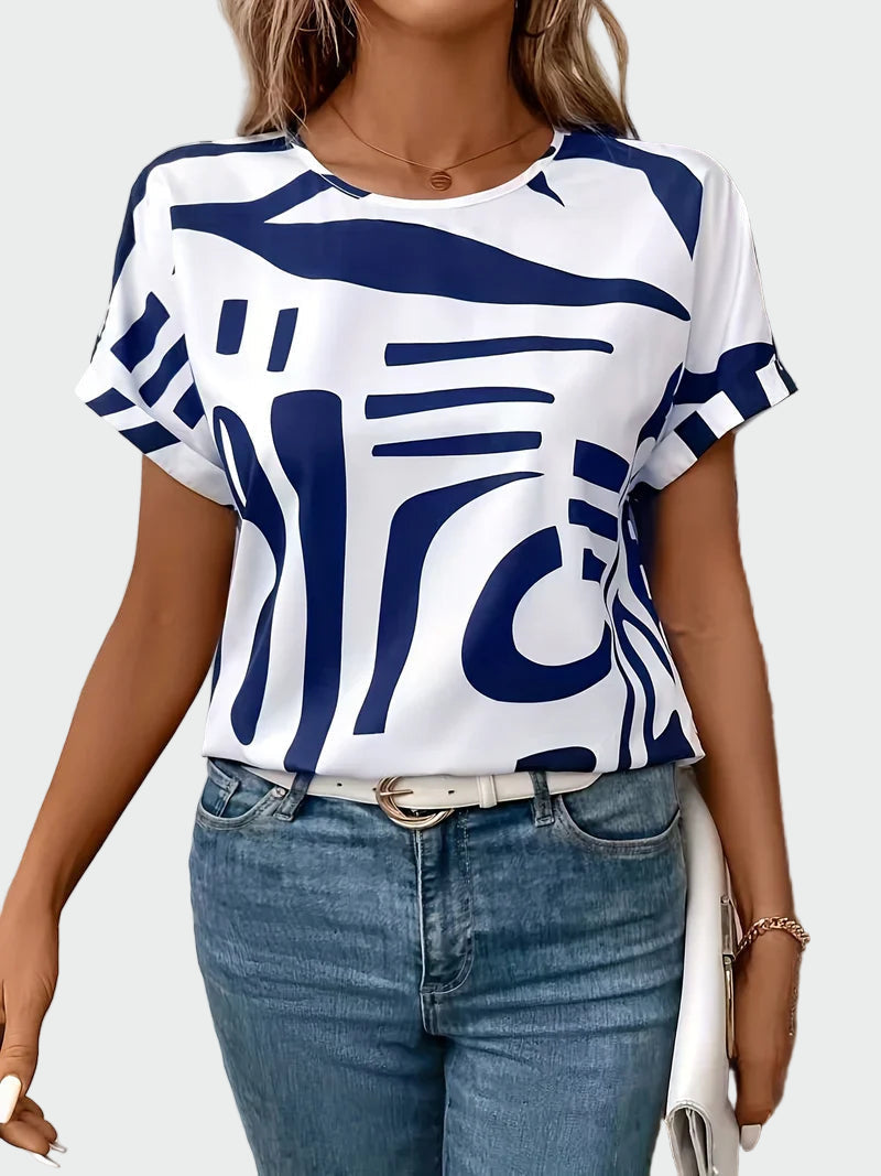 Elegantiška vasaros blusa