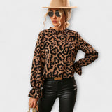 Leopard Print Blouse