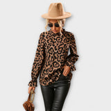 Leopard Print Blouse