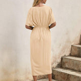 Midi Wrap Dress