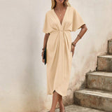Midi Wrap Dress