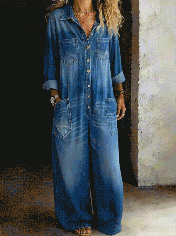Komfortiškas Kasdienis Jumpsuit