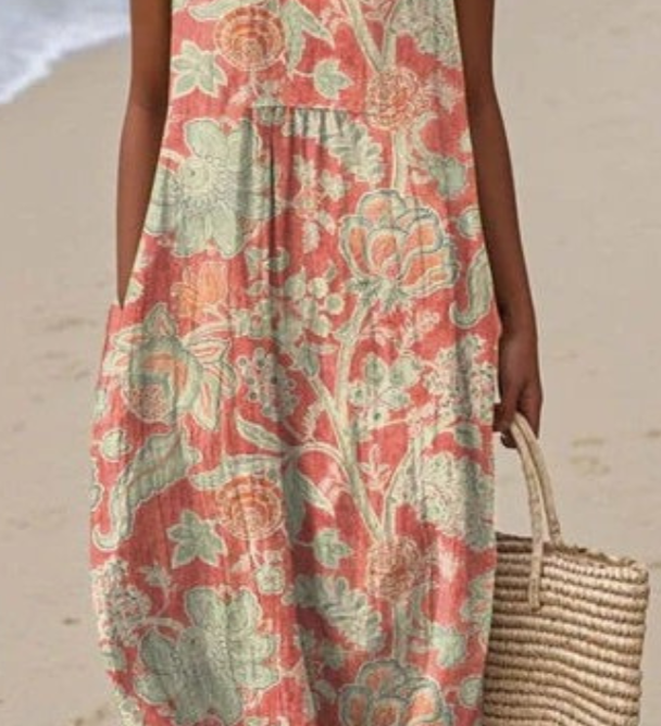 Retro Floral Dress