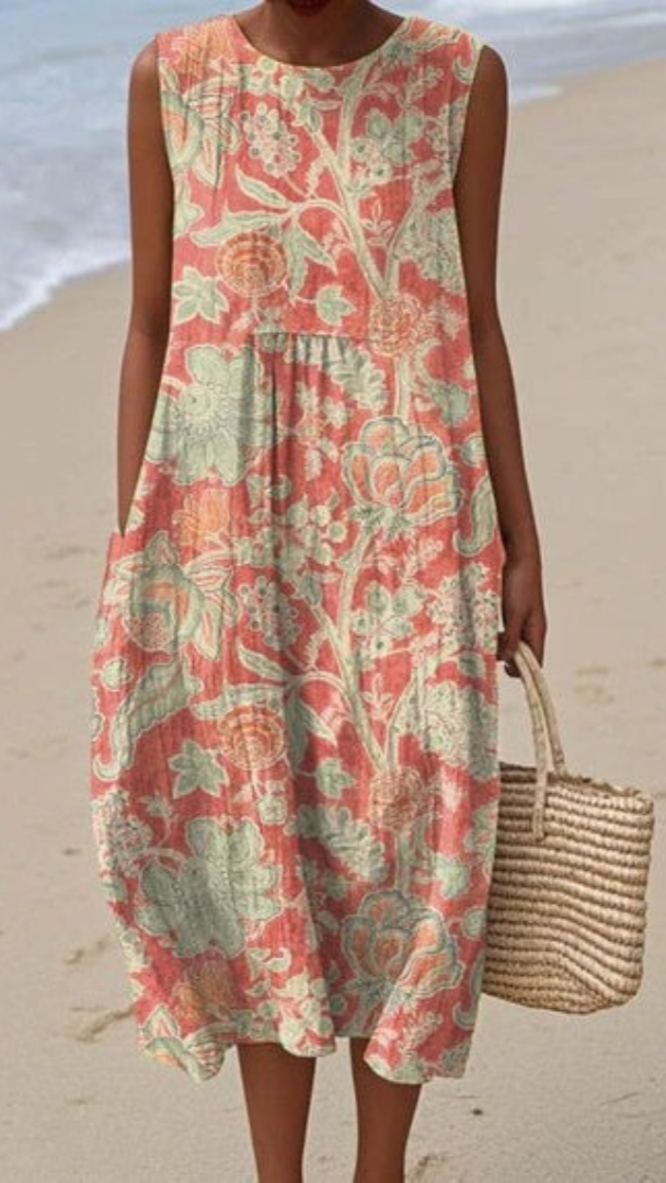 Retro Floral Dress