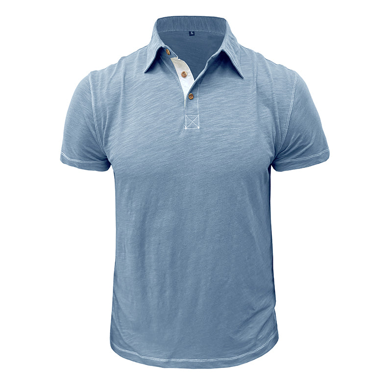 Polo Shirt (Šviesiai mėlyna)