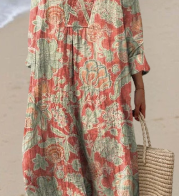 Retro Floral Dress