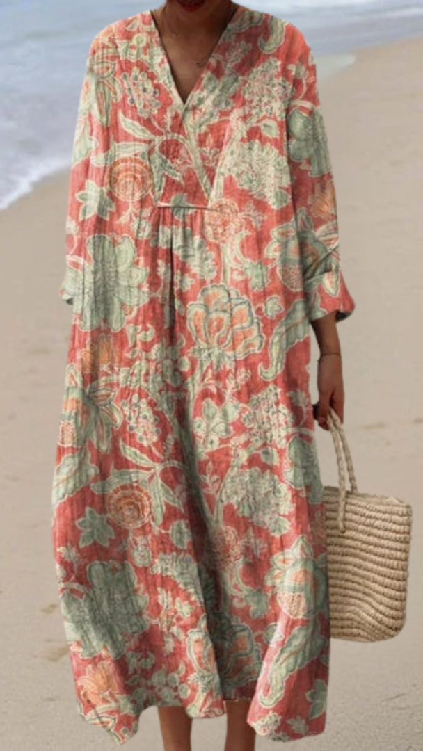 Retro Floral Dress