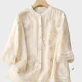 Siuvinėta blusa