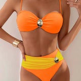 Stilingas Dviejų Dalių Bikinis