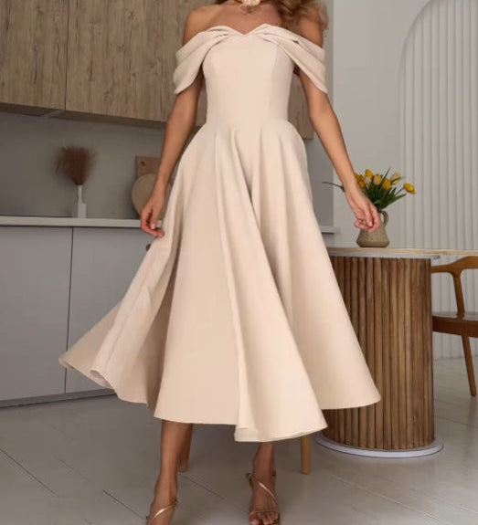 Stilinga Maxi Suknelė (Geltona)
