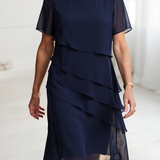 Elegantiška Ruffle Komforto Suknelė