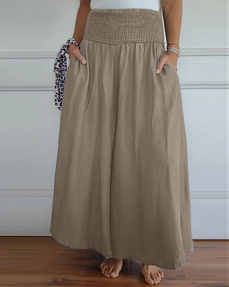 Wide Leg Trousers