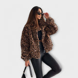 Leopard Print Blazer