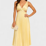 Midi Dress with Ruffles