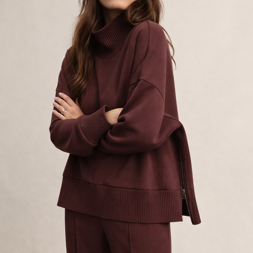 Comfortable Sweater (Bordo)