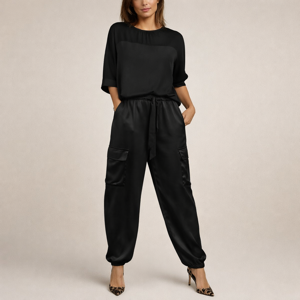 Satin Cargo Leisure Set