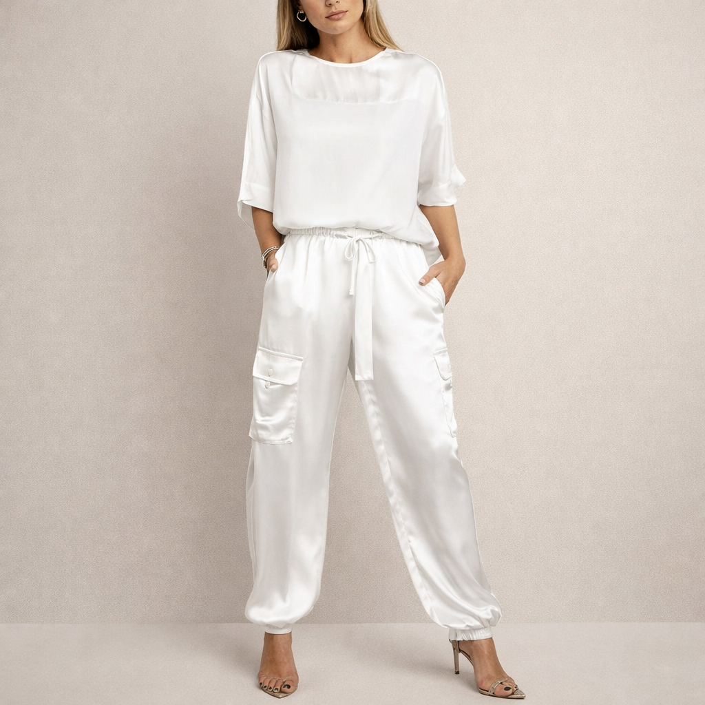 Satin Cargo Leisure Set