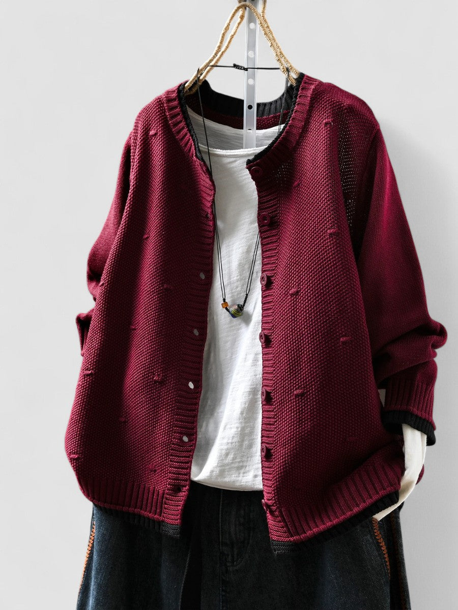 Textured Cardigan