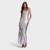 Sparkling Silver - Evening Dress