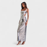 Sparkling Silver - Evening Dress