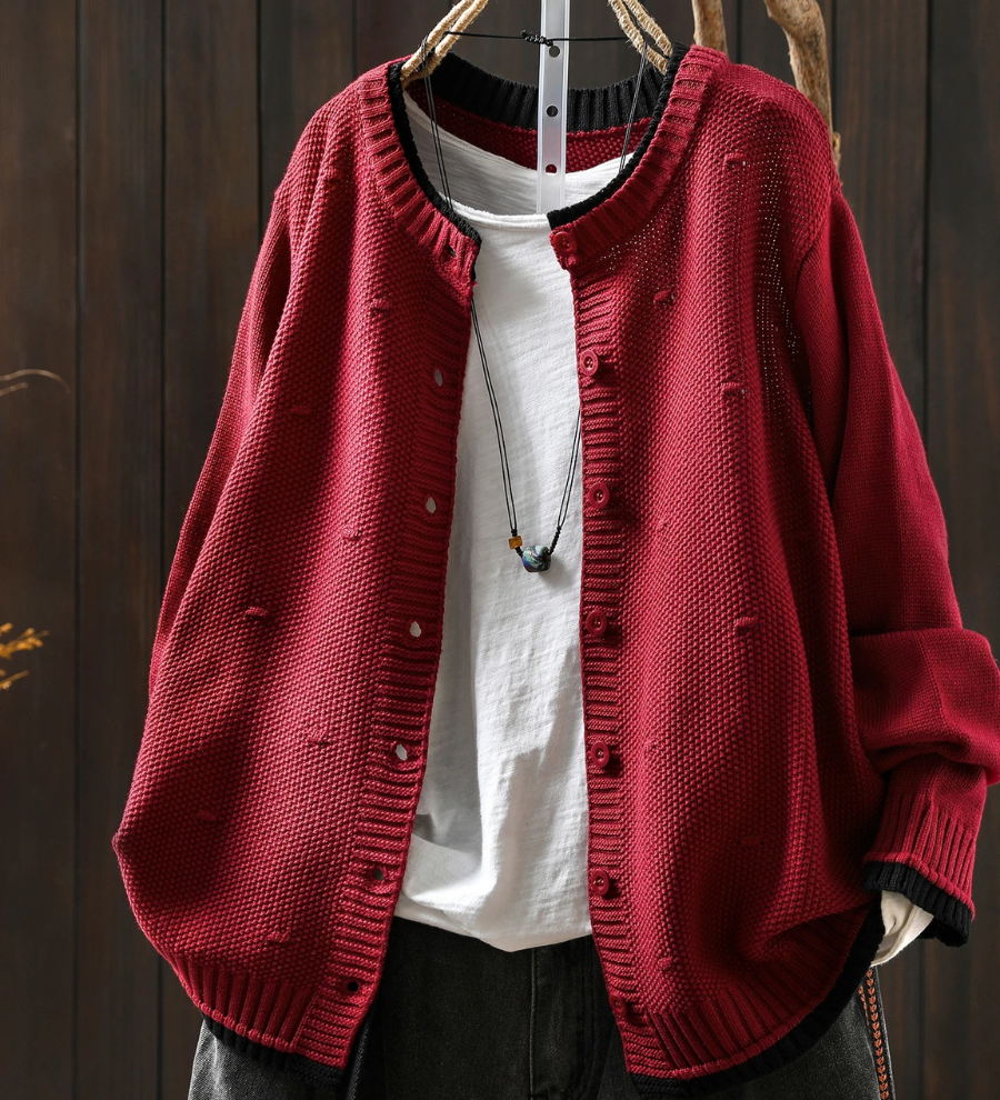 Textured Cardigan
