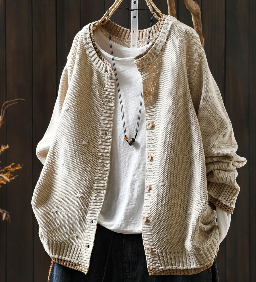 Textured Cardigan