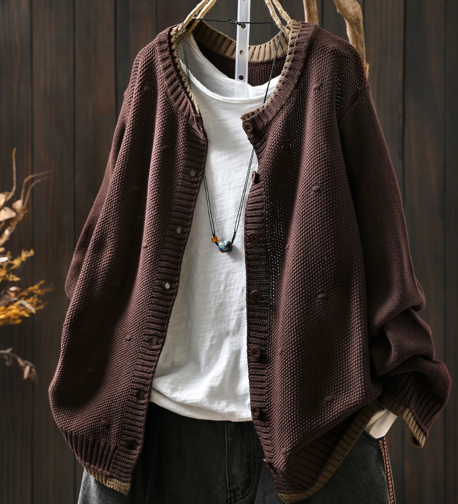 Textured Cardigan