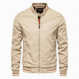 Striped Bomber Jacket