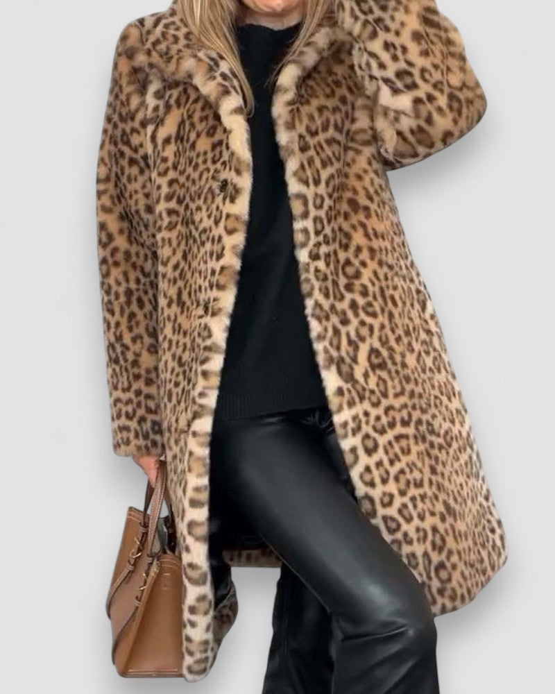 Ilgas Paltas su Leopardo Raštu