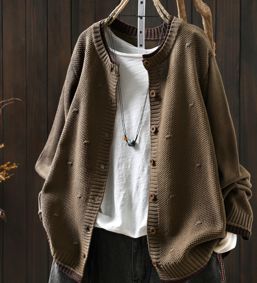 Textured Cardigan