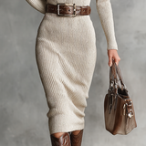 Midi Slim-Fit Dress
