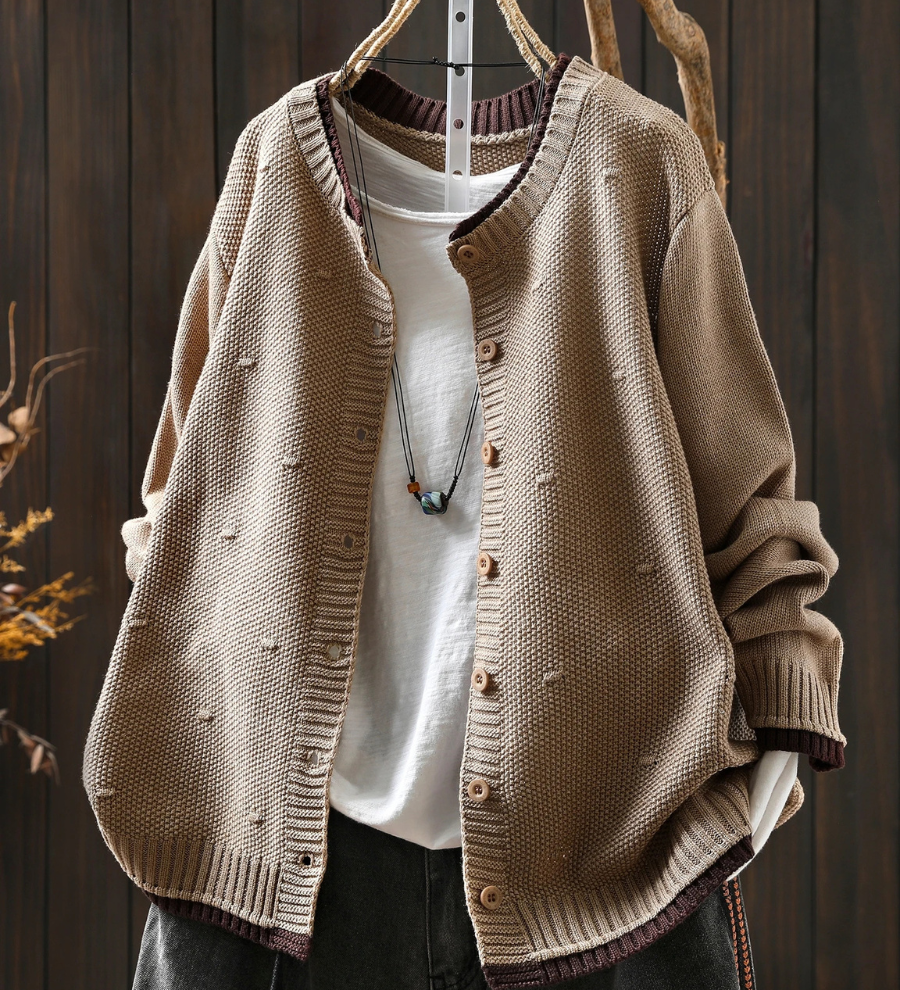 Textured Cardigan