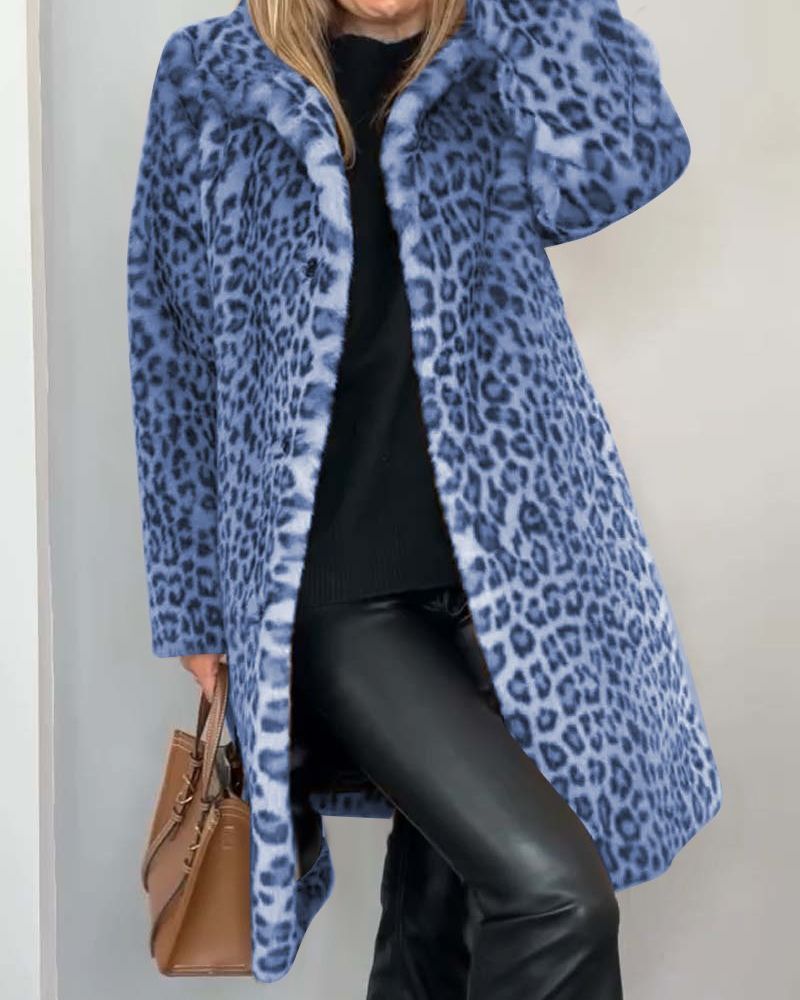 Ilgas Paltas su Leopardo Raštu