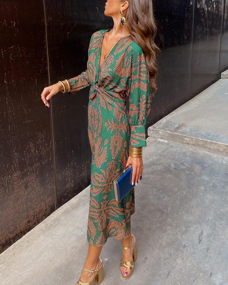Midi Dress (Mėlyna)