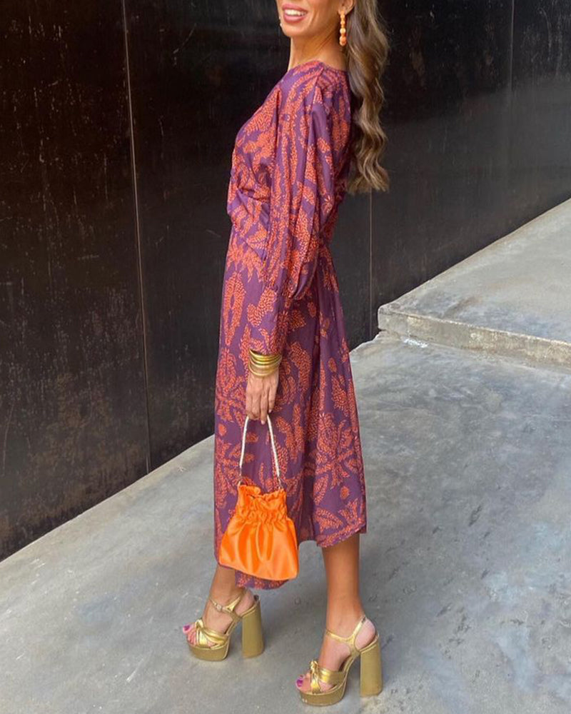 Midi Dress (Mėlyna)