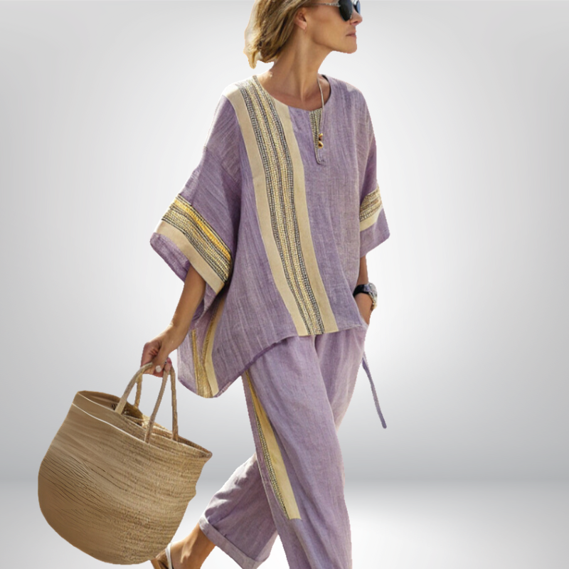 Boho Striped Set