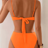 Stilingas Dviejų Dalių Bikinis